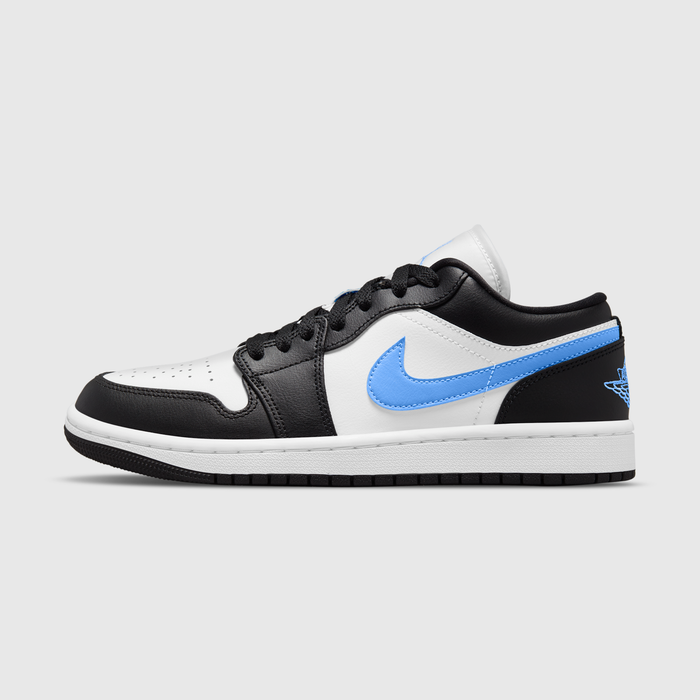 Jordan 1 Low Black University Blue White (Women's)