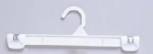 12 Inch Gripper Skirt Slack Clothes Hanger White Lot of 200 New