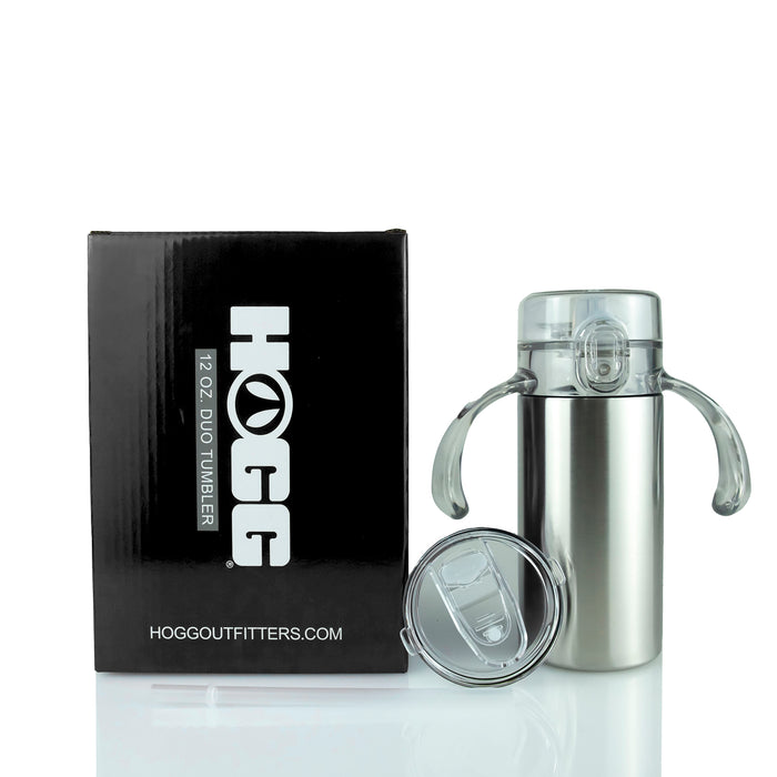 12oz Sublimation Blank Clear Duo Tumbler Case (24 Units)