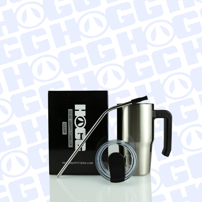 12oz Sublimation Blank Clear Grippy Tumbler Case (24 Units)