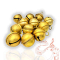 12pcs Light weight Brass Jingle Bells, Sleigh Bells for Home, Christmas Décor - Sweet Us