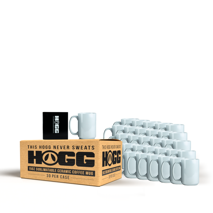 15oz Sublimation Blank Ceramic Coffee Mug Case (30 Units)
