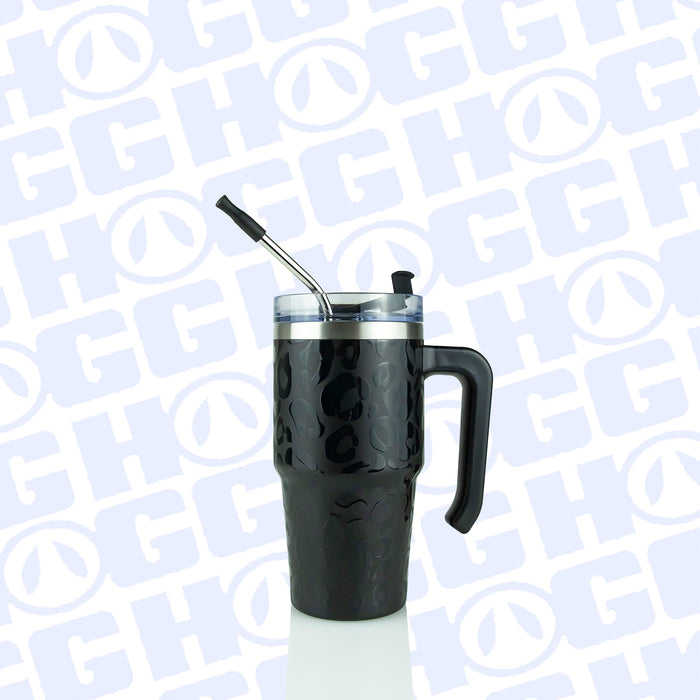 20oz Grippy Tumbler Case (24 Units) - Full Cheetah