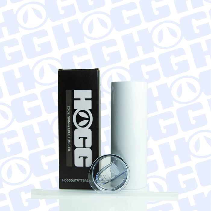 20oz Sublimation Blank Skinny Edge and Holographic Skinny Edge Tumbler Case Bundle (1 Case of Each, 48 Units)