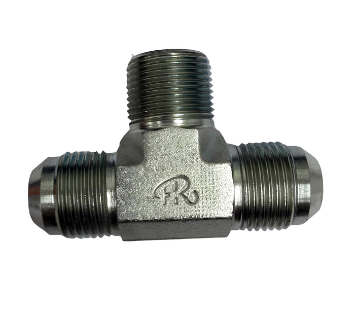 2601  |  Male JIC to Male Pipe Branch Tee Adapter
