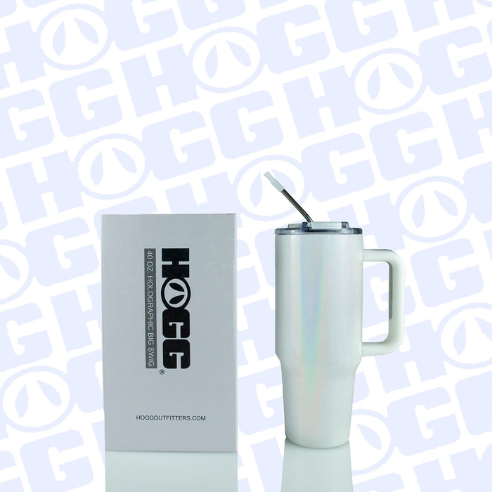 40oz Sublimatable Holographic Big Swig Tumbler Case (24 Units) | Holographic