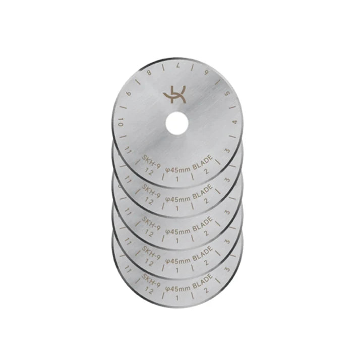 45mm Quilting Rotary Cutter Replacement Blades 5pk