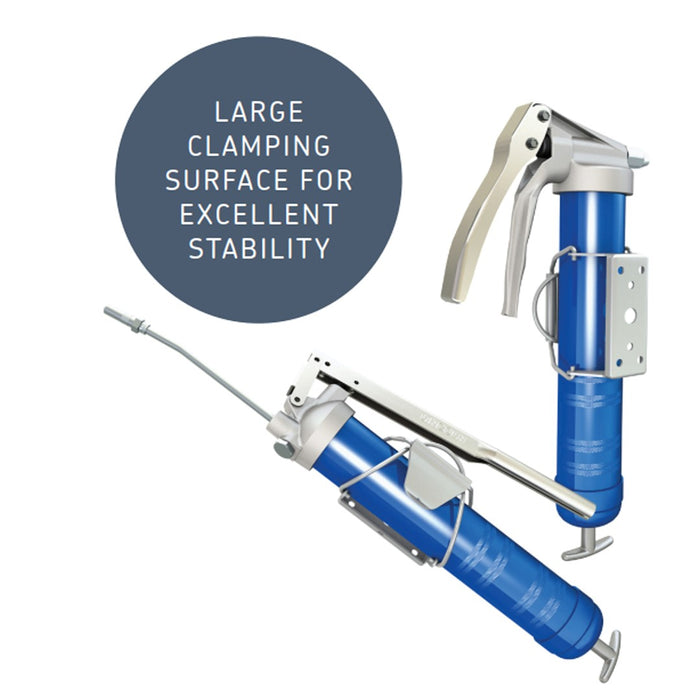 82770  |  Lincoln Heavy-Duty Grease Gun Mounting Clamp
