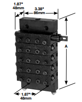 87957  |  MC2-HP Divider Valve Intermediate Section