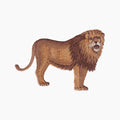 African Lion Hand Towel