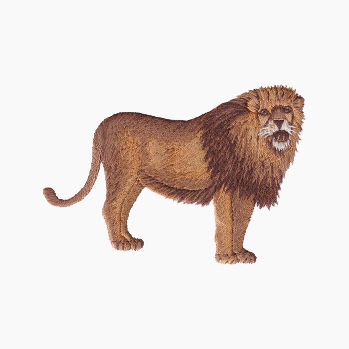 African Lion Hand Towel