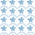Alexandra in Sea Fabric SWATCH