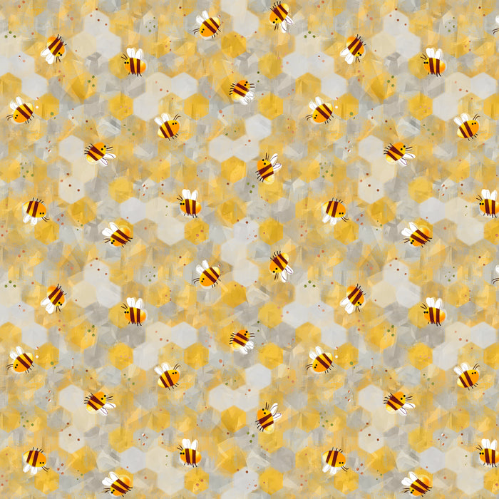 Animal Kingdom - Honeycomb - by Gareth Lucas with Windham Fabrics