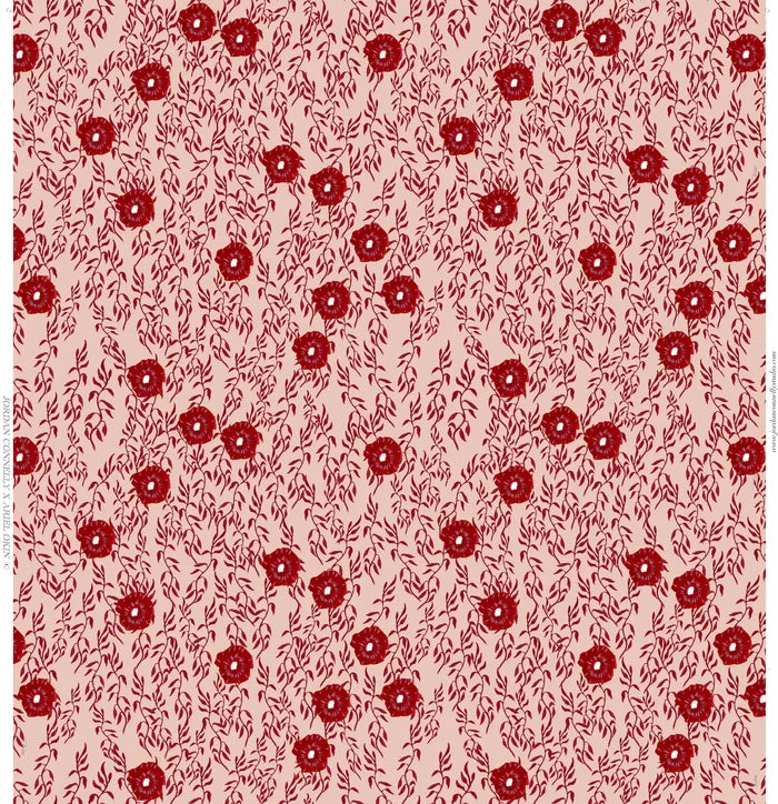 Ann in Rouge Wallpaper SWATCH