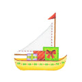 BB 1311 - Christmas by the Sea - Sailboat with Packages