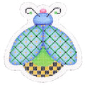 BB 1563 - Lady Bug - Blue, Green & Yellow