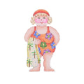 BB 1648 - By the Sea - Suzie the Beach Babe in Flower Swimsuit