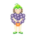 BB 2017 - Trick or Treater - Grape Girl
