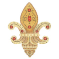 BB 2360 - Fleur de lis - Red Jewels