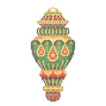 BB 2783 - Jeweled Christmas Ball - Forest