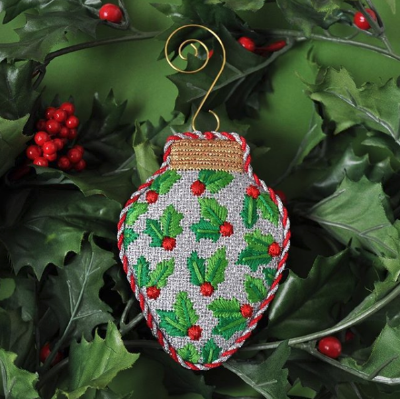 BB 2816 - Christmas Light - Silver with Holly