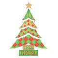 BB 2902 - Patterned Tree - Tree, Tinsel