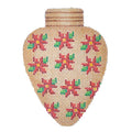 BB 3149 - Christmas Light - Gold with Poinsettia