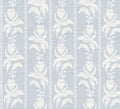 Blocked Tulips in Blue Wallpaper SWATCH