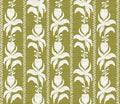 Blocked Tulips in Chartreuse Wallpaper SWATCH