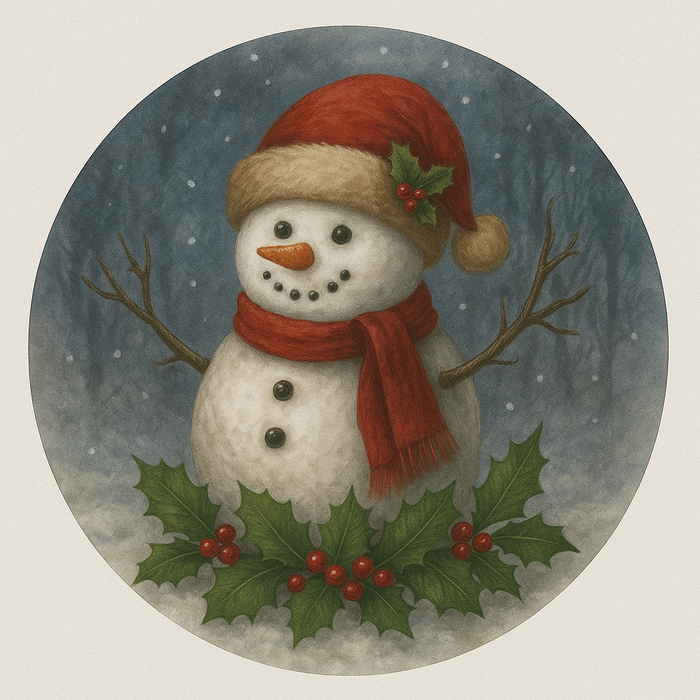 C066 Holiday Sign, Wreath Center, Wreath Attachment