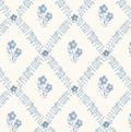 Camellia Room in White Wallpaper SWATCH