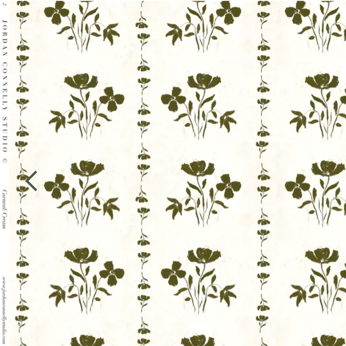 Carneal in Cream Wallpaper SWATCH
