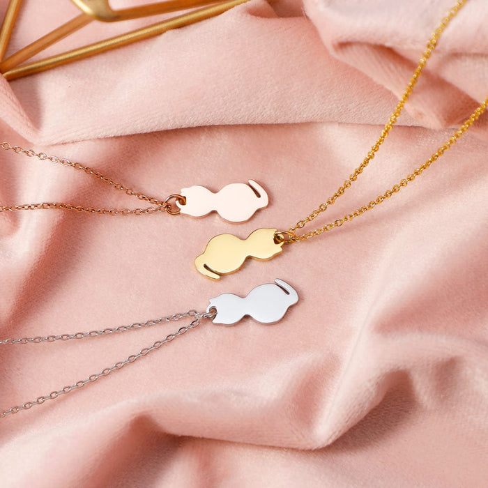 Cat Name Necklace Myron Necklace MelodyNecklace