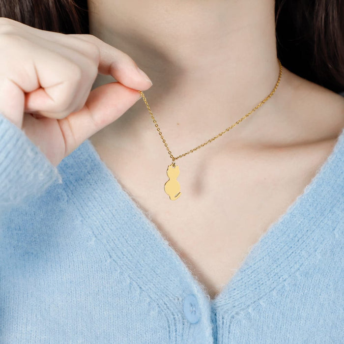 Cat Name Necklace Myron Necklace MelodyNecklace