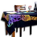 Celtic Triquetra Cotton Tablecloth — Aurora Trinity - Sweet Us