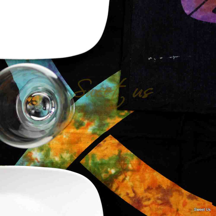 Celtic Triquetra Cotton Tablecloth — Aurora Trinity - Sweet Us