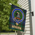 McLaren Tartan Flag with Crest and Motto