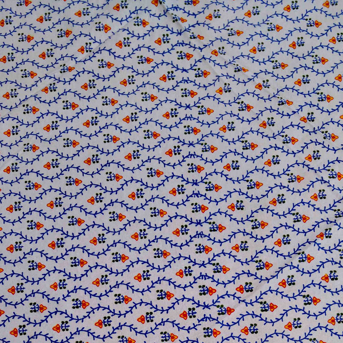 Floral Vine Tablecloth Round Square Table Linen White Blue Green Gold Red - Sweet Us