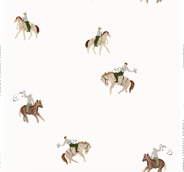 Cowboys in Dust Custom Pillow