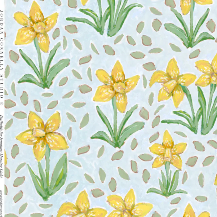 Daffodils for Jennings in Morning Light Wallpaper SWATCH