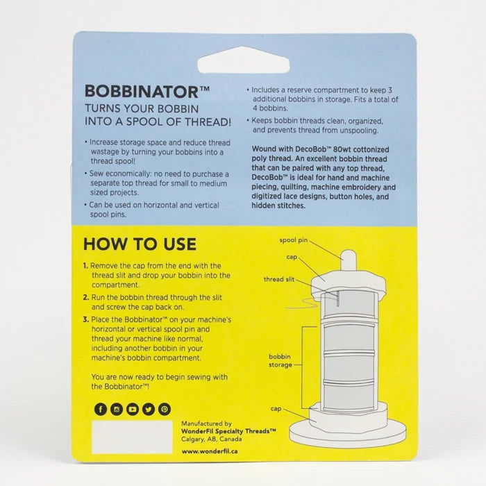 Decobob Bobbinator - Size L - Grey
