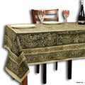 Dharani Series Vegetable Dye Tablecloth & Bedspread — Verdant Zenith - Sweet Us