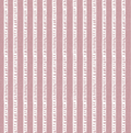 Dot Stripe in Rose - Fabric