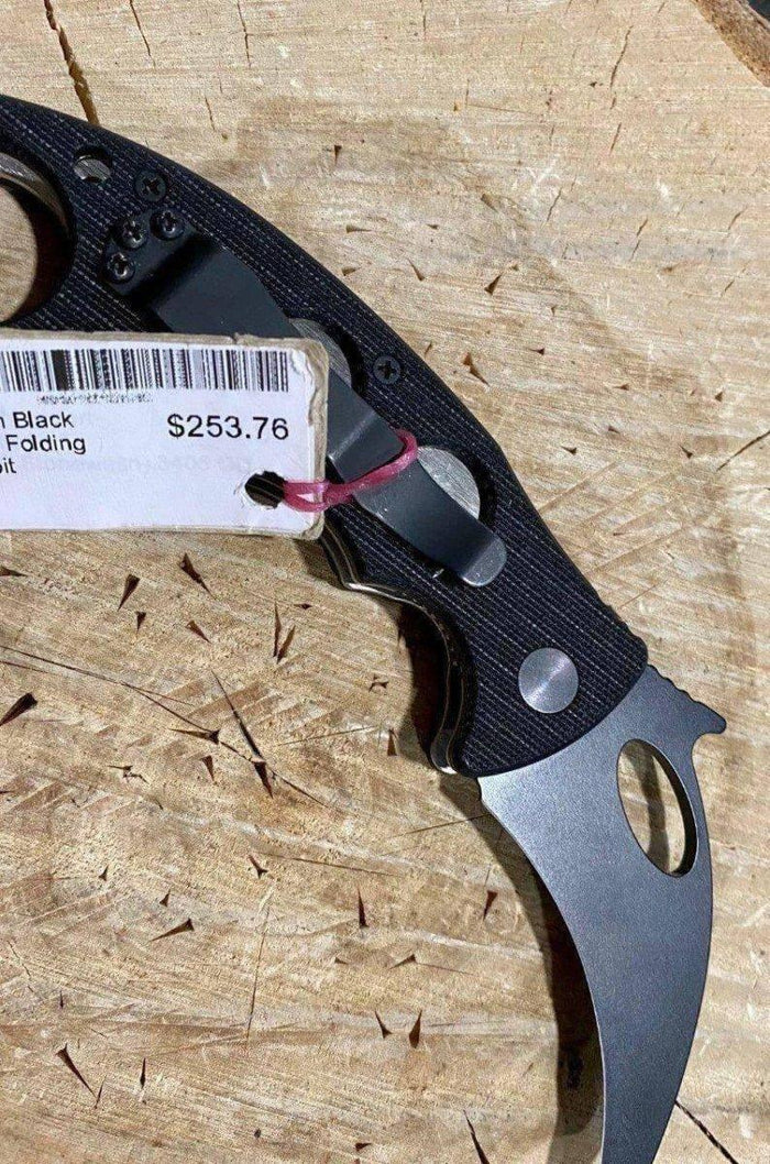 Emerson Combat Folding Karambit Black (USA) - NORTH RIVER OUTDOORS