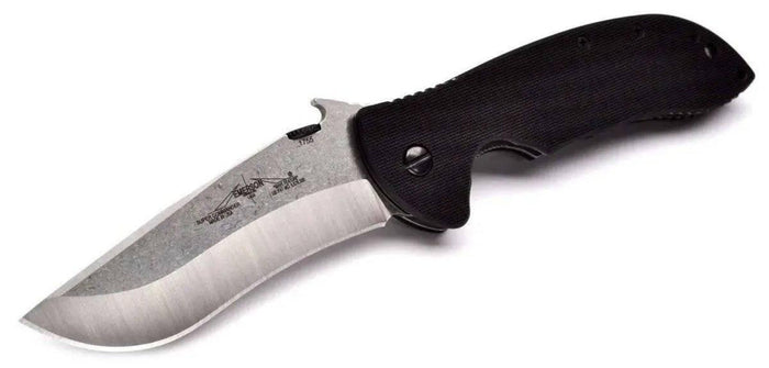 Emerson Mini Commander SF Plain Stonewashed Blade - NORTH RIVER OUTDOORS