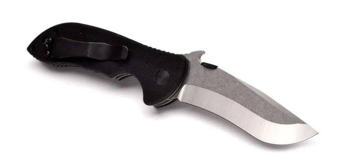 Emerson Mini Commander SF Plain Stonewashed Blade - NORTH RIVER OUTDOORS