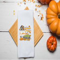 Fall Breeze Autumn Leaves, Fall Tea Towel, Fall Kitchen Décor, Fall Party Décor