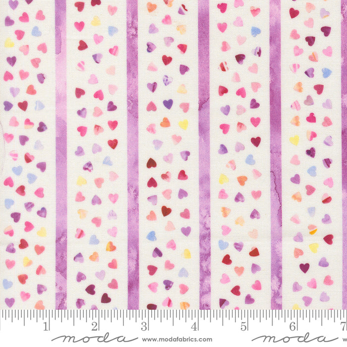 Fleur The Love - Heart Strings - by Create Joy Project with Moda Fabrics