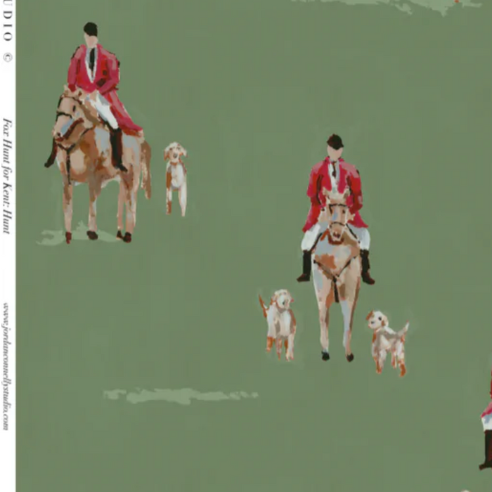 Fox Hunt for Kent in Hunt Wallpaper SWATCH