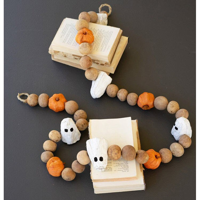 Gourd, Ghost, and Pumpkin Garland